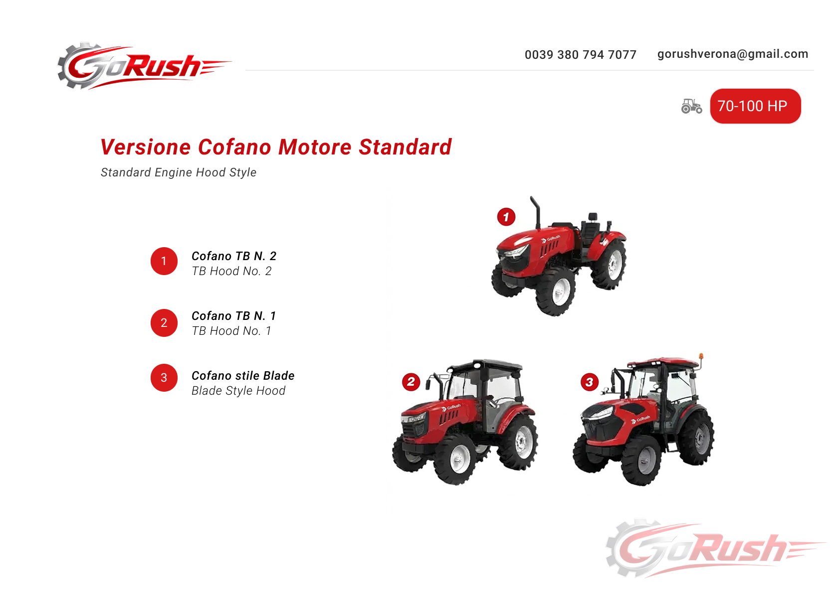 Trattore 70-100 HP 4